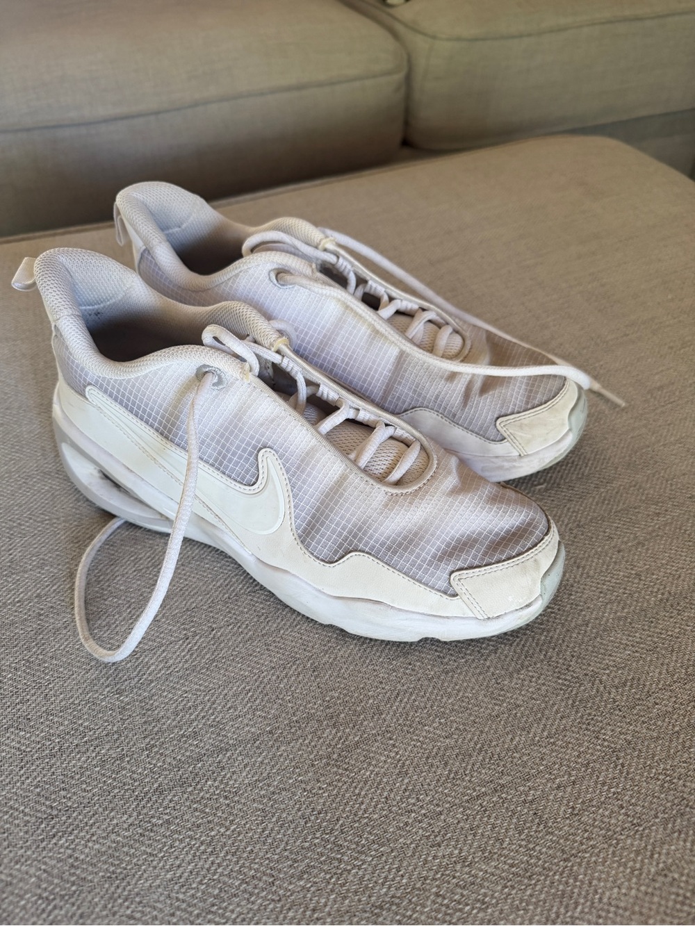 Kids White Nike Sneakers